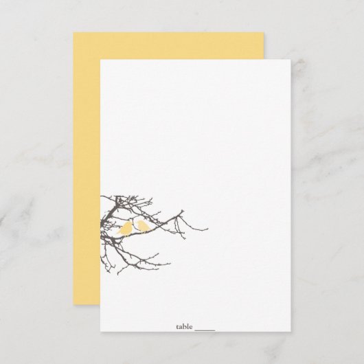 Invitation Assis dans une feuille de placard pliable à l'arbr (Devant / Derrière)