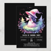Invitation Assistant adorable Dreamy Anniversaire (Devant / Derrière)