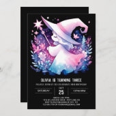 Invitation Assistant Adorable Imprimable Anniversaire (Devant / Derrière)