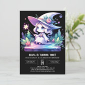 Invitation Assistant Amusement aquarelle Anniversaire (Debout devant)