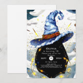 Invitation Assistant Amusement Personnalisé Enfants Anniversa (Devant / Derrière)