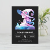 Invitation Assistant Aquarelle Joyeux Anniversaire (Debout devant)