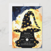 Invitation Assistant d'amusement Boho simple Anniversaire (Devant)