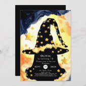 Invitation Assistant d'amusement Boho simple Anniversaire (Devant / Derrière)
