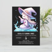 Invitation Assistant de bonheur minimaliste Anniversaire (Debout devant)