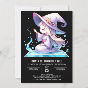 Invitation Assistant de bonheur minimaliste Anniversaire