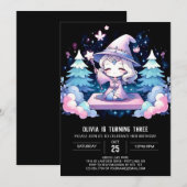 Invitation Assistant de rêve personnalisé Anniversaire (Devant / Derrière)