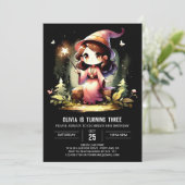 Invitation Assistant de sucrerie pour enfants Anniversaire (Debout devant)