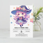 Invitation Assistant Enfants Joyeux Anniversaire (Debout devant)