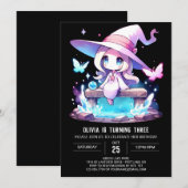 Invitation Assistant Enfants numériques Anniversaire (Devant / Derrière)
