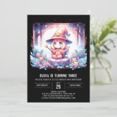 Invitation Assistant Imaginaire adorable Anniversaire (Debout devant)