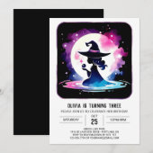 Invitation Assistant Imprimable Whimsical Anniversaire (Devant / Derrière)