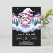 Invitation Assistant magique amusant Anniversaire (Debout devant)
