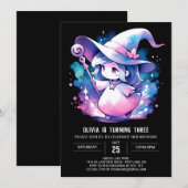 Invitation Assistant Minimaliste adorable Anniversaire (Devant / Derrière)