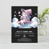 Invitation Assistant Minimaliste Imaginaire Anniversaire (Debout devant)