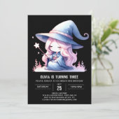 Invitation Assistant numérique Pastel Anniversaire (Debout devant)