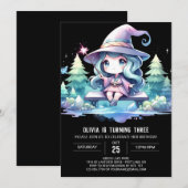 Invitation Assistant Pastel Imprimable Anniversaire (Devant / Derrière)