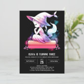 Invitation Assistant simple mystique Anniversaire (Debout devant)