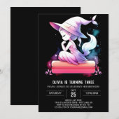 Invitation Assistant simple mystique Anniversaire (Devant / Derrière)