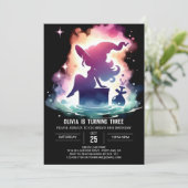 Invitation Assistant Sweet numérique Anniversaire (Debout devant)