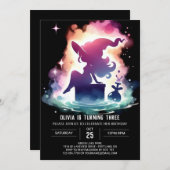 Invitation Assistant Sweet numérique Anniversaire (Devant / Derrière)