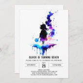 Invitation Assistants Enchantés Printable (Devant / Derrière)