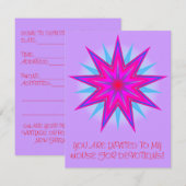 Invitation AstroJalal10 (Devant / Derrière)