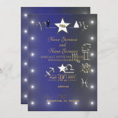 Invitation Astrologie (Devant / Derrière)