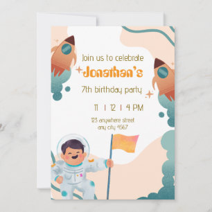 Invitation Astronaut