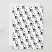 Invitation Astronaute de la Space Party, Anniversaire (Dos)