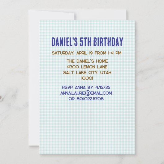 Invitation Astronaute de l'espace extra-atmosphérique (Dos)