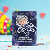 Invitation Astronaute des planètes spatiales 1er anniversaire