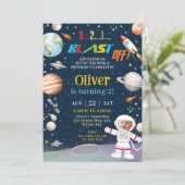 Invitation Astronautes de l'espace extra-atmosphérique Planèt (Debout devant)