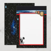 Invitation astronomique (Devant / Derrière)