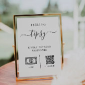 Invitation Astuce votre barman Signer, Mariage Barre Signer