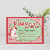 Invitation astucieuse de Fête de la mariée des (Debout devant)