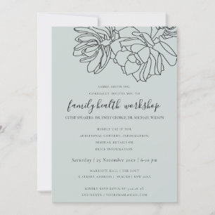 INVITATION ATELIER DE DESSIN DE CACTUS SUCCULENT DU DÉSERT GR