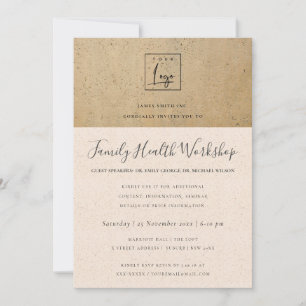 INVITATION ATELIER EUCALYPTUS ROSE ROUGISSANT FAUNE KRAFT EVE