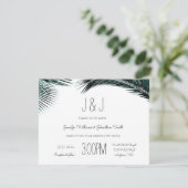 Invitation Ateliers de mariage à destination des feuilles de  (Debout devant)