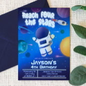 Invitation Atteindre quatre étoiles - Espace extra-atmosphéri