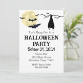 Invitation Attendons l'invitation (Debout devant)