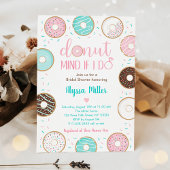 Invitation Attention si je fais de la Fête des mariées de Don