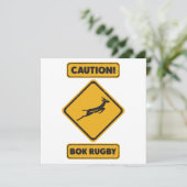 Invitation Attention - SpringBoks traversant (Debout devant)