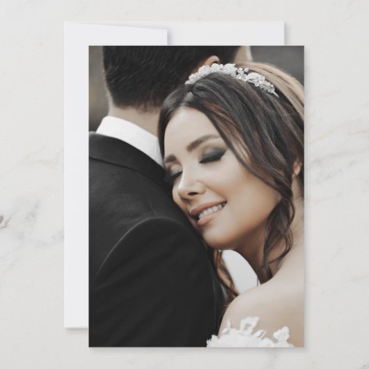 Invitation Attrape-rêve de Nuit Étoilée Réception de Mariage  (Dos)