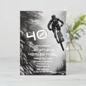 Invitation Attraper l'air - VTT Croquis 40e anniversaire (Debout devant)