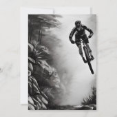 Invitation Attraper l'air - VTT Croquis 40e anniversaire (Dos)