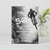 Invitation Attraper l'air - VTT Croquis 50e anniversaire (Debout devant)