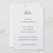 Invitation Attrapez une étoile qui tombe (Devant)