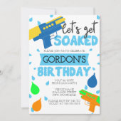 Invitation Attrapons-nous à l'invitation de la fête d'anniver (Devant)