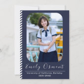 Invitation Attrayant Modèle d'invitation à la graduation styl (Devant)